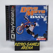 Dave Mirra: Freestyle BMX PlayStation 1 PS1 Black Label CIB COMPLETE