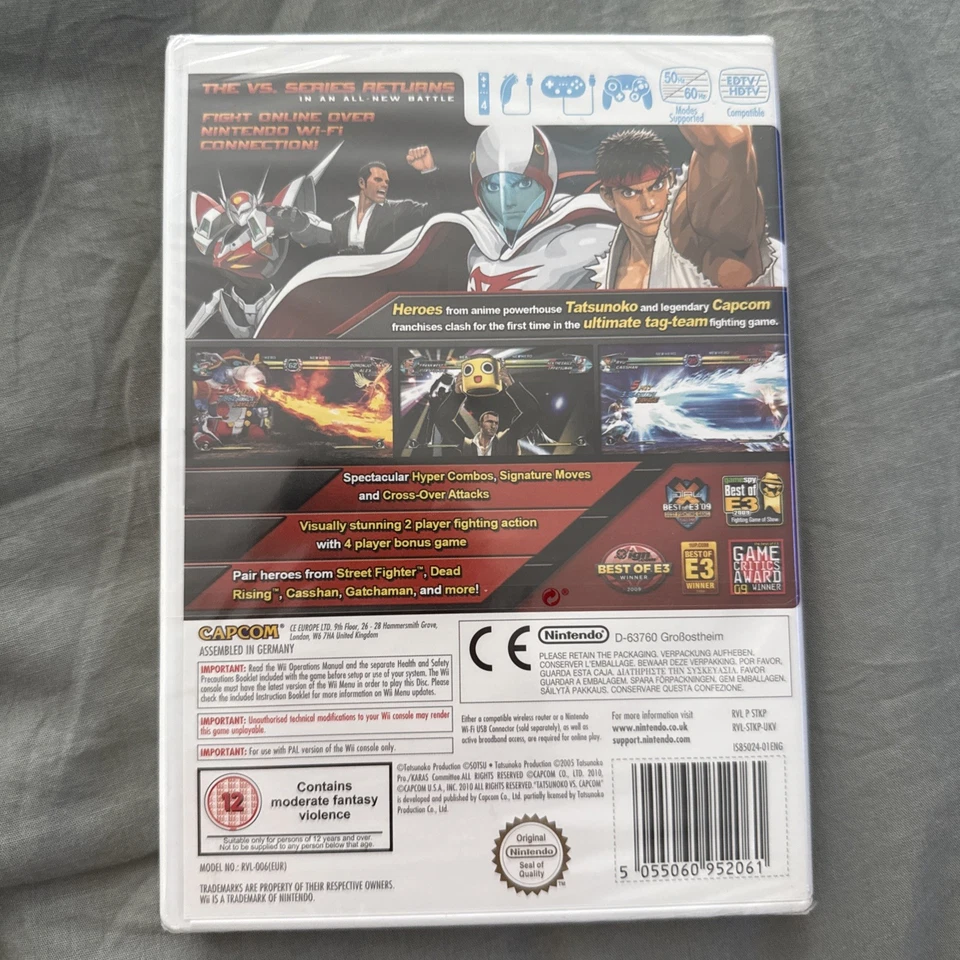 Tatsunoko vs. Capcom: Ultimate All Stars (Nintendo Wii, 2010) - Image 3 of 4