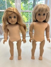 Lot Of Two American Girl Dolls - Just Like You 33 Just Like You 3 Pleasant