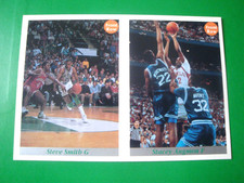 Steve Smith - Stacey Augmon 1992 Front Row Promo card # 47 & 106 - UNLV