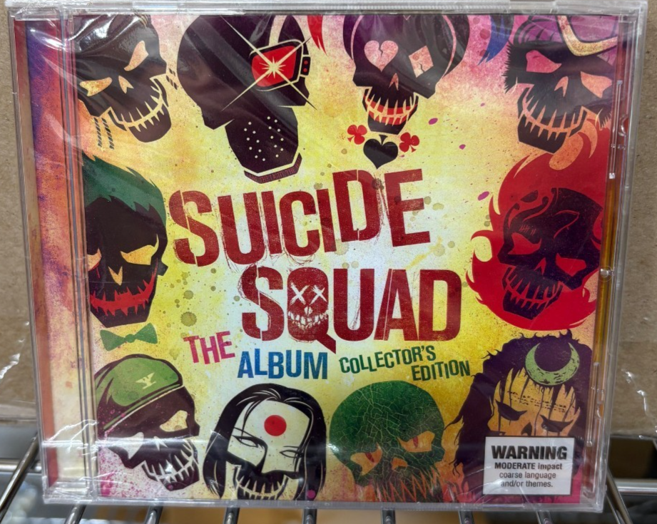 SUICIDE SQUAD: THE ALBUM (COLLECTOR'S EDITION) NEW CD, Never Opened, Sealed