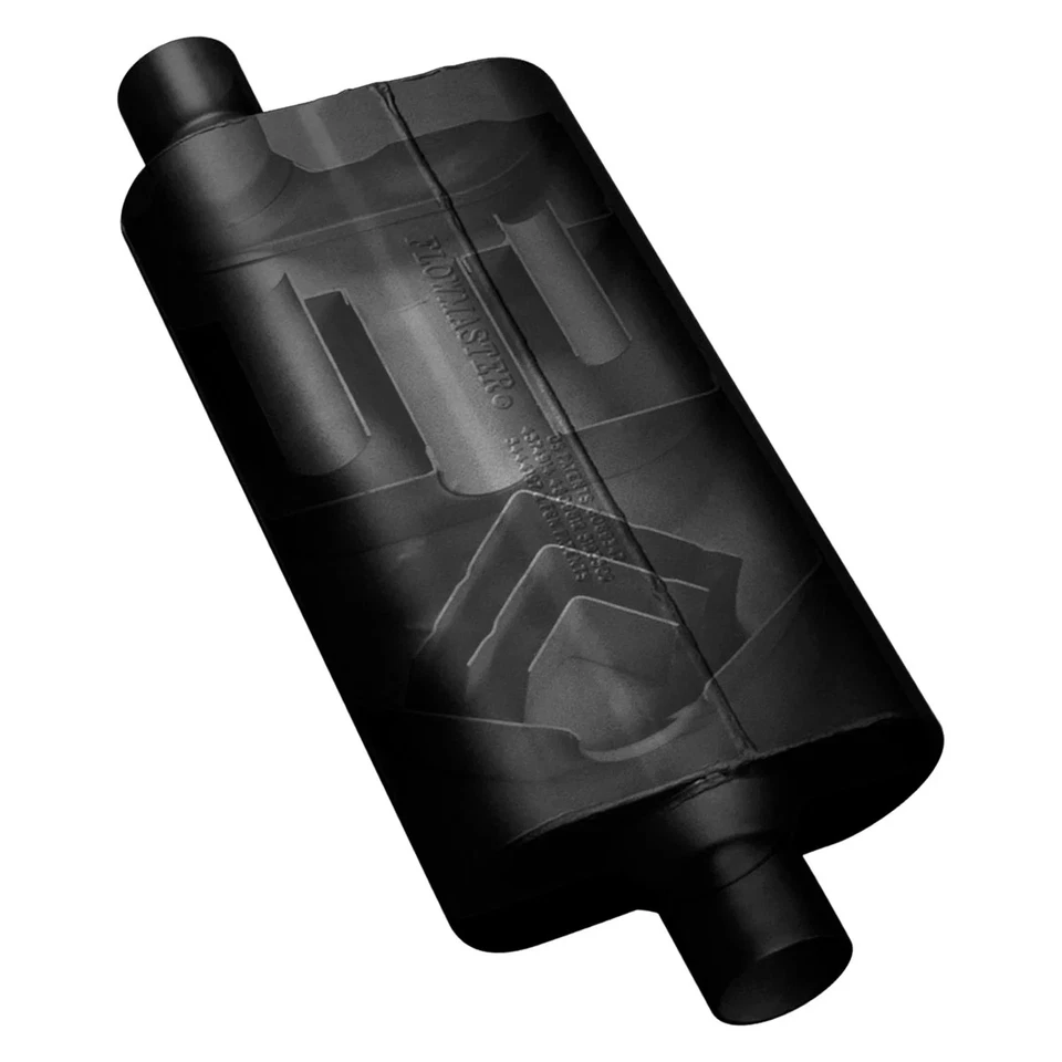 For Ford Mustang 67-73 Exhaust Muffler 50 Series Delta Flow Aluminized Steel Foto 2 de 4