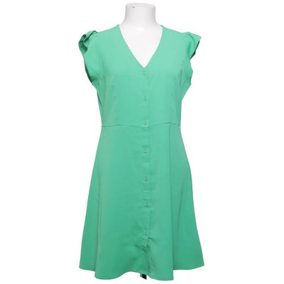 ONLY, Kleid, Größe: M, model: diva s/s v-neck frill dress, Grün, Polyester #5IZ