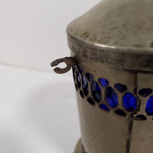 Bote de café Leonard vintage, inserto de plástico azul cobalto - hecho en Inglaterra - Imagen 5 de 7