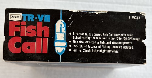 Vintage TR-VII Fish Call with Original Box #39247 B75 - Picture 4 of 5