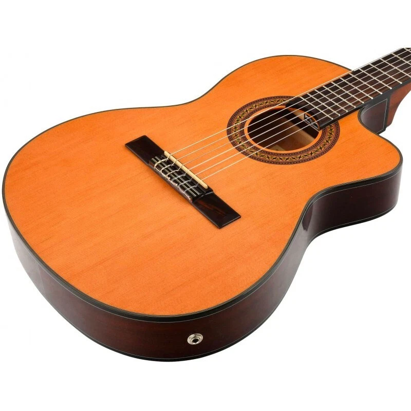 Ibanez GA5TCE AM Amber Chitarra Classica 4/4 Elettrificata Amplificata - Immagine 3 di 4