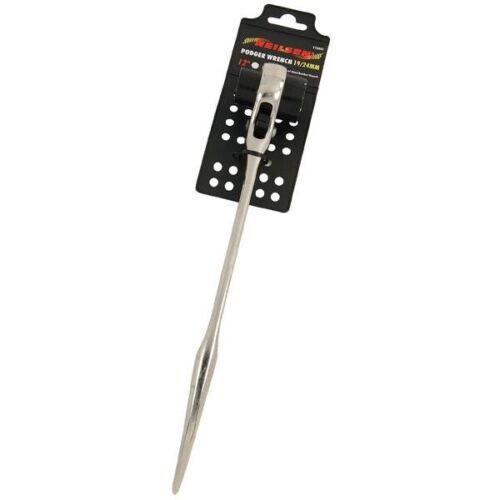Ratchet Podger Scaffold Spanner - Scaffolding Ratchet Wrench 19mm X 24mm CT3801 - Picture 3 of 3