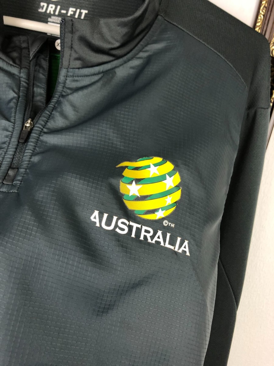 Nike Australia Football Jacket Soccer Track Top Train Mens