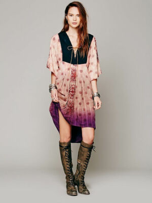layered dress white Yamette Layered Dress
