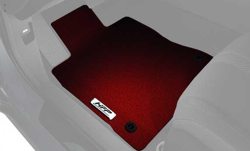π₯ Genuine Honda Red HFP Floor Mats (Set of 4) Fits: 2017-2021 Civic π₯ - Picture 2 of 3
