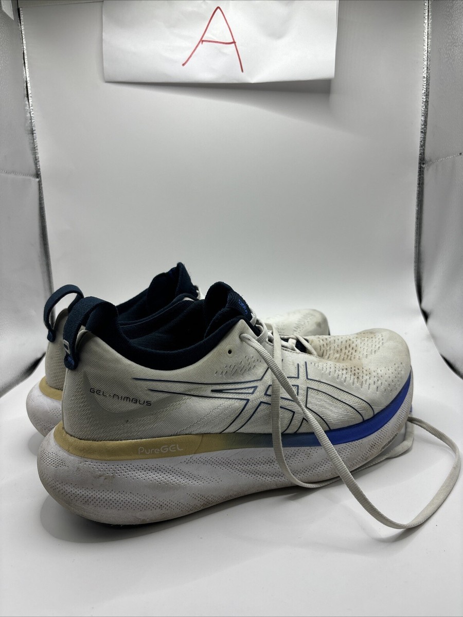 ASICS GEL-Nimbus 25 Low White Illusion Blue - 1011B547-104 Size 9