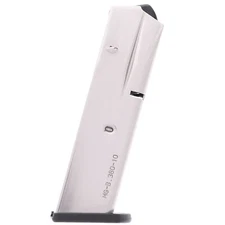Mec Gar fits Browning BDA .380 ACP 10-Round Nickel Magazine MGBRBDA10N