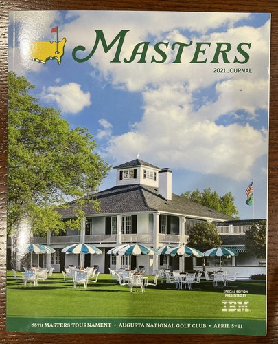 The 2021 85th Masters Tournament Journal April 5th -11th Augusta National E240 - 第 1/1 張圖片