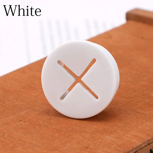 PC Computer Desk Silicone Grommet Table Cable Tidy Wire Organizer Hole Cover New - Picture 16 of 21