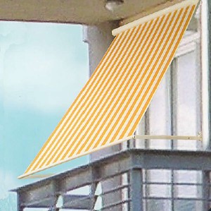 Tenda da sole a rullo avvolgibile per balcone terrazzo esterno cm ... Tende da sole terrazzo