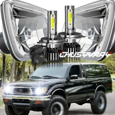 PAIR 7x6" HEADLIGHT LAMP fits Toyota Pickup 1982-1995 / Tacoma 1995-1997