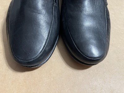 Allen Edmonds Leather Lugano Dress Shoes Slip On Loafers  display picture 1