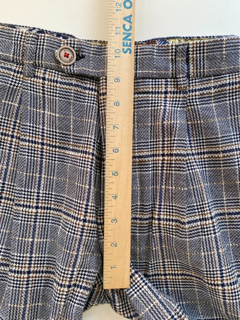 Manuel Ritz pleated pants men SZ 30x29 (waist 46 Italian size)