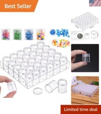 30 Grids Diamond Painting Storage Container - Portable Bead Organizer Case