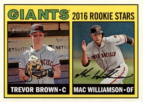 2016 Heritage Base, Minor, Purple, Refractors, Chrome and Insert Singles - Picture 27 of 203