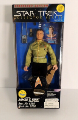 VTG 1995 Play Mates Capt. James T Kirk Star Fleet Addition Dress Uniform