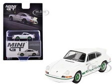 PORSCHE 911 CARRERA RS 2.7 GRAND PRIX WHITE 1/64 DIECAST CAR BY MINI GT MGT00801