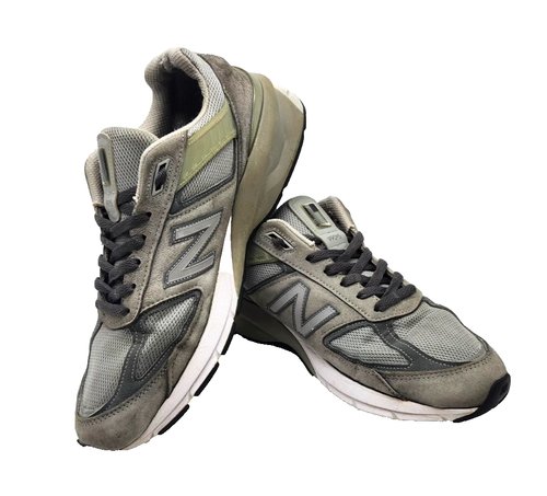 New Balance 990 V5 Gray Castlerock Men's Size 11 D USA Running Sneakers Shoes