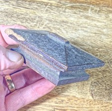 Old Wood Clock Trim Piece 2 3/4 Inches Long X...
