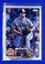 2023 Topps Chrome Update Gus Varland #USC173 Milwaukee Brewers ROOKIE