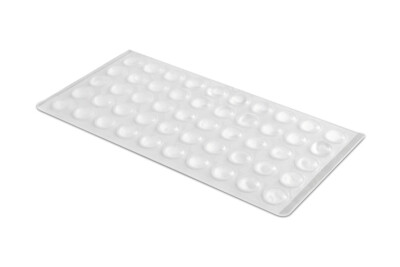 Schranktür gewölbt Puffer Pads Stoßstangen 8 x 2,2 mm selbstklebend