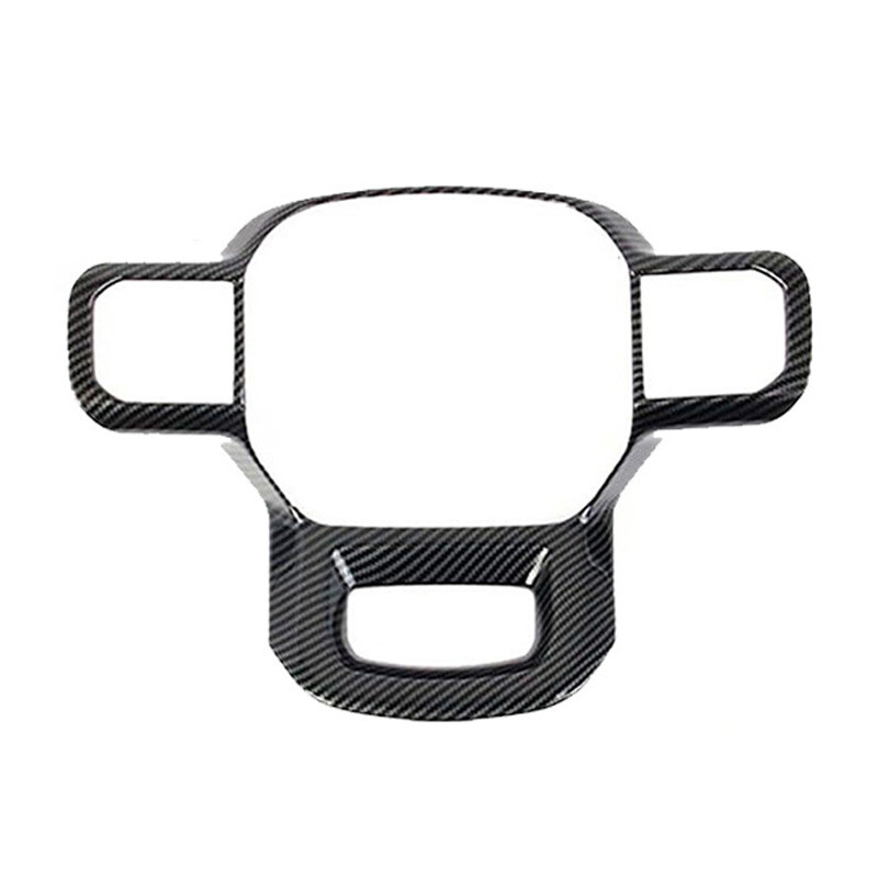 Carbon Fiber Steering Wheel Cover Trim For Ford F150 2021 20222024