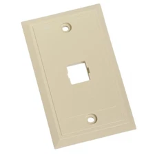 Lucent CommScope M10LW-246 Wall Mount Telephone Outet Faceplate 108258450 Ivory
