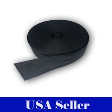 3/4" 2cm Seat-belt Black Polyester Webbing Strap Repair
