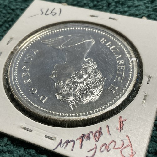 Canada 1975 Calgary Cowboy Specimen Silver Dollar Proof Condition - Picture 7 of 10