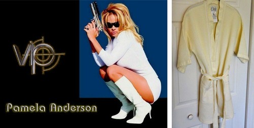 VIP V.I.P. Pamela Anderson Cypress Robe TV Worn Wardrobe w/Studio COA
