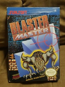 Blaster Master Nintendo NES CIB COME NUOVO POSTER DA COLLEZIONE INCLUSO!
