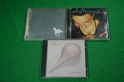 3 x Deftones CD Lot - White Pony, Around the Fur, Adrenaline
