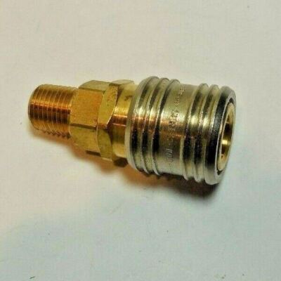 EATON HANSEN 1100 Quick Connect Hose Coupling, Industrial, Brass, Socket 1/4''NEW