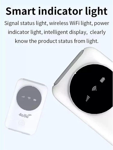 Wireless 4G 5G LTE Mobile Hotspot Router Unlocked-WiFi Portable MiFi Broadband - Bild 10 von 11
