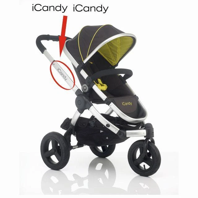 Icandy all terrain black 2025