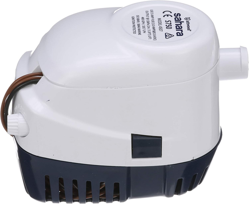 4507-7 Sahara S750 Automatic Bilge Pump, 12-Volt, 1.5-Amp Draw, ¾-Inch Interior - Picture 5 of 9