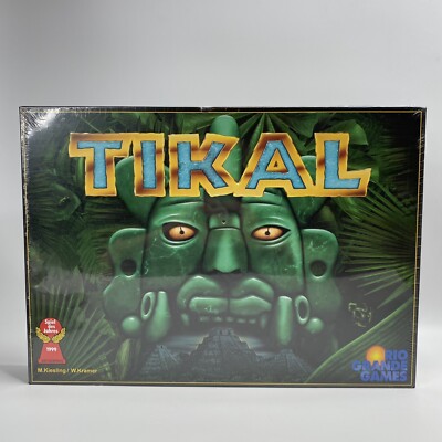 Tikal Mayan Board Game Rio Grande Games 2017 BRAND NEW SEALED Germany