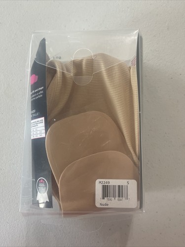 Maidenform Adhesive Backless Bandeau Bra Size 5 Style M2249 Color Nude NIP - Picture 2 of 5