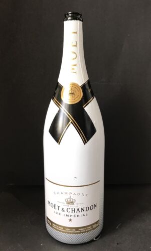 Moët Chandon Ice Imperial Jeroboam 3l Champagner Flasche LEER Deko Shisha Lampe - Afbeelding 1 van 3