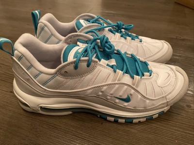 air max 98 white teal nebula