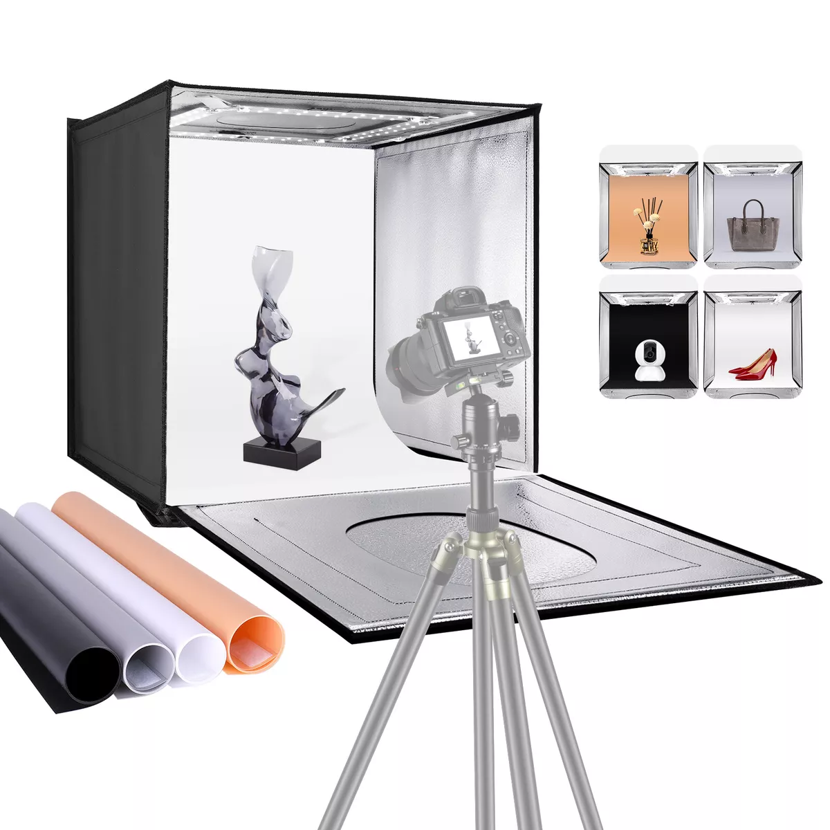 Photo studio outlet lighting tent