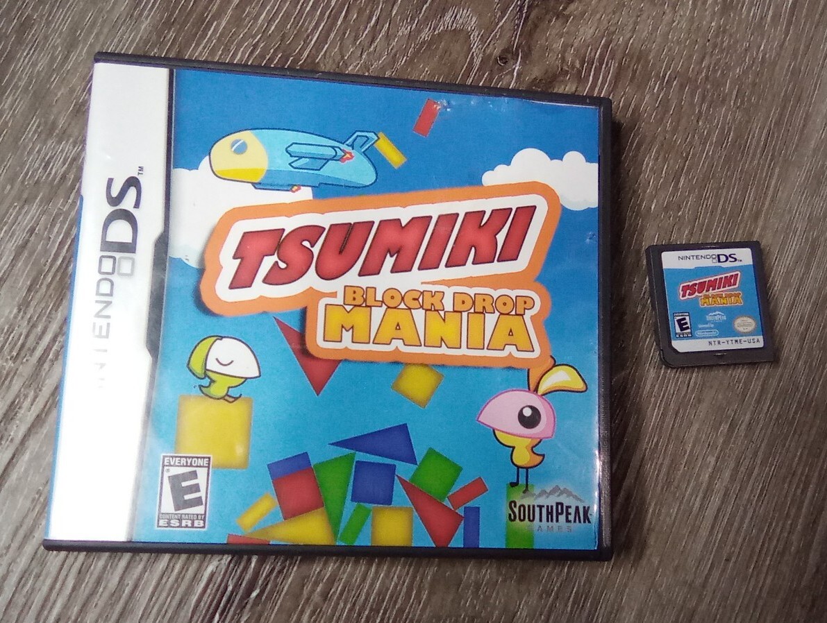tsumiki 1st demo「0.0」　ツミキ Tsumiki Block Drop Mania Nintendo DS No Manual Included