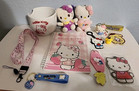 Lot Of Hello Kitty Items, Soup Bowl, Key Chains, Note Book