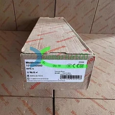 50pcs Weidmüller 1010200000 WPE 6 Screw Type W Series 6mm² Grounding Terminal