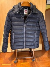 Piumino Colmar – Nero Carbone – Taglia Ita 52, Cappuccio Staccabile.